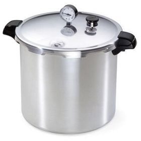Presto 23 Qt Aluminum Pressure Canner - Safely Can Vegetables, Meats, and Fish