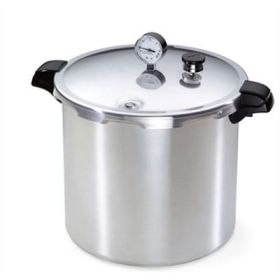 Presto 23Qt Pressure Induction Canner - Induction Compatible, USDA Recommended for Safe Canning of Vegetables, Meats, and More