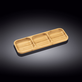 [ Set of 10 ] DIVIDED DISH 13" X 4.5" | 32.5 X 11.5 CM
