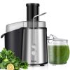 2 Speed Electric Wide Mouth Centrifugal Juice Extractor - as show