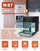 Air Fryer, 16 Quarts XL Size, Smart Cook Presets with LED Digital Touchscreen Rotisserie Oven, Countertop Oven with Convection&Temp