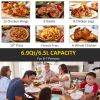 Air Fryer, 1700W 6.9 Quart Air Fryers Oven with Digital Display, 360¬∞ Air Circulation, Adjustable Temperature