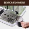 15 Bar Espresso Coffee Machine with Milk Frother Steam Wand, 1350W Professional Coffee Maker, 54 Oz Removable Water Tank Espresso Maker Cappuccino
