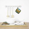 Sunflowers in Watercolor Pair of Pot Holders Kitchen Heat Resistant Pot Holders Sets Oven Hot Pads for Cooking Baking BBQ, 7 1/2 x 7 1/2