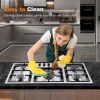 Gas Cooktop 30/36 Inch, 5 Burner Gas Stove Top, Built in Stainless Steel, LPG/NG Convertible Propane Cooktop - 36inch