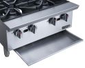 Dukers Commercial Gas Hotplate Cooktop in Stainless Steel with 8 Lift-Off Burner Hot Plate